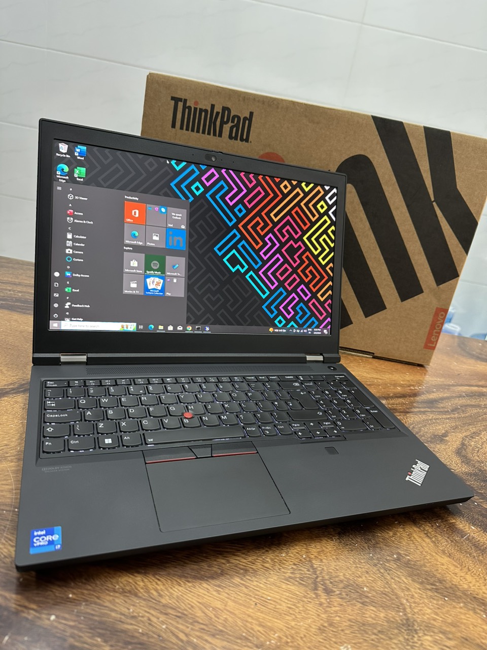 Thinkpad P15 Gen 2 Core I7 4k 3