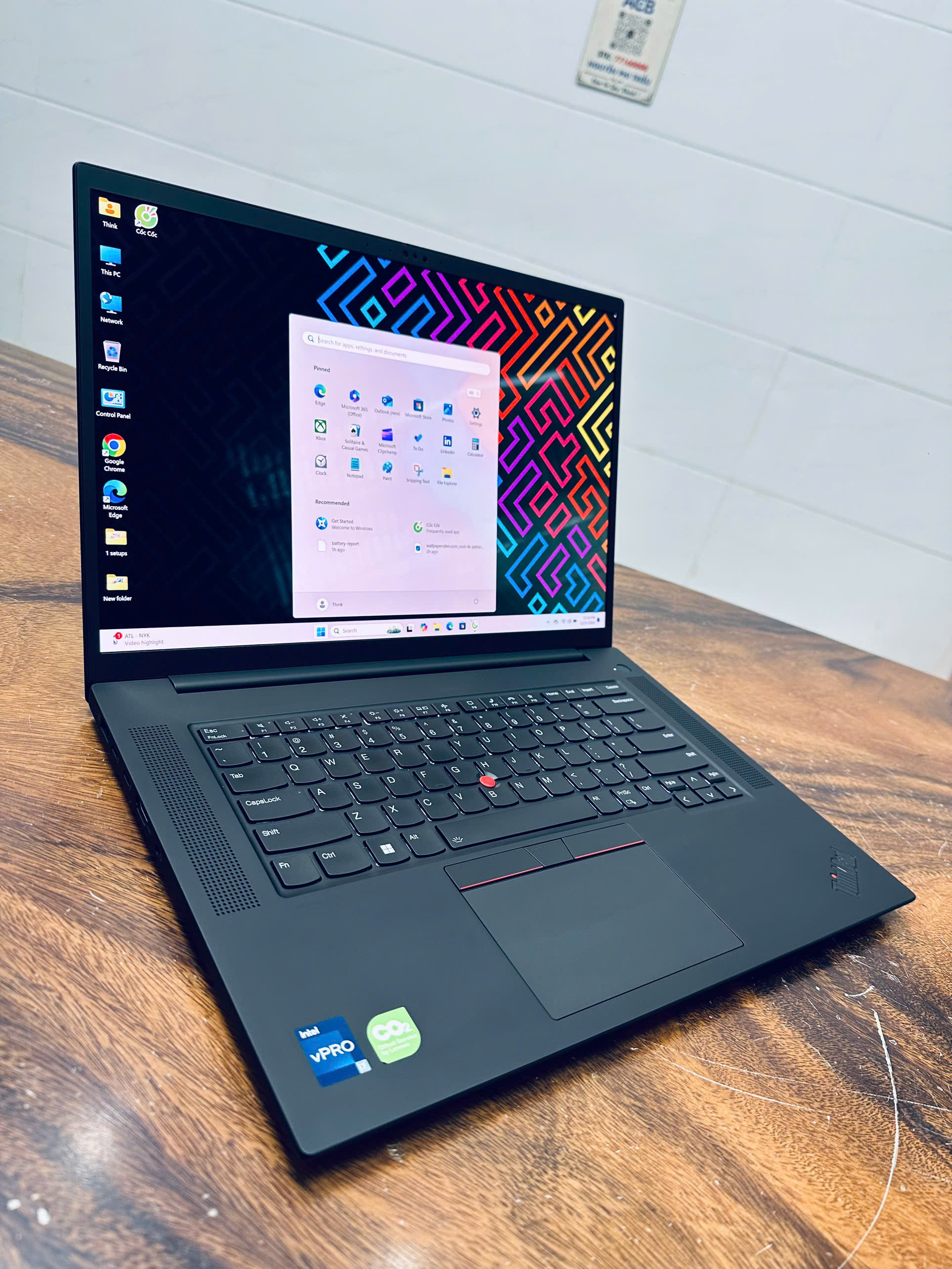 Thinkpad P1 Gen 6 Rtx4000 Ada 11