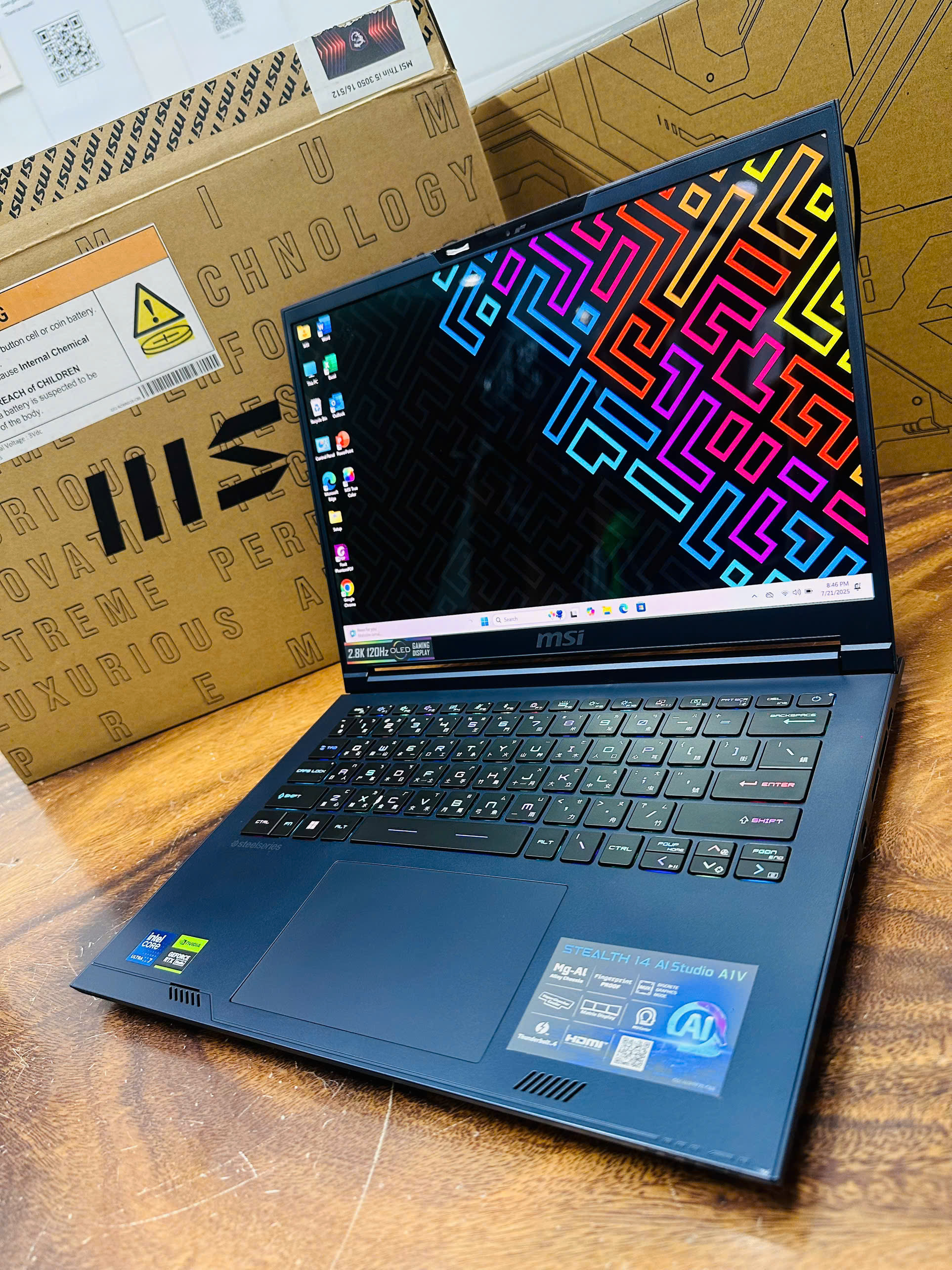 Msi Stealth 14 Ai Studio A1vg 3