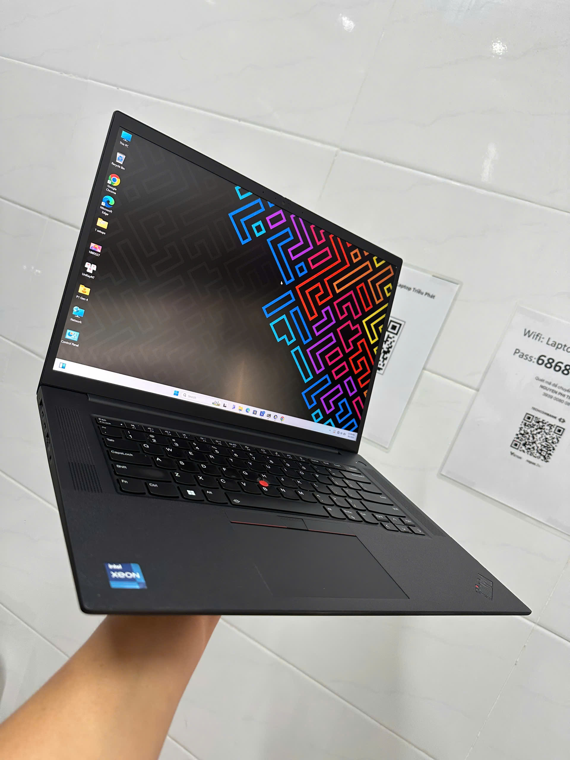 Thinkpad P1 Gen 4 Xeon 2k 6