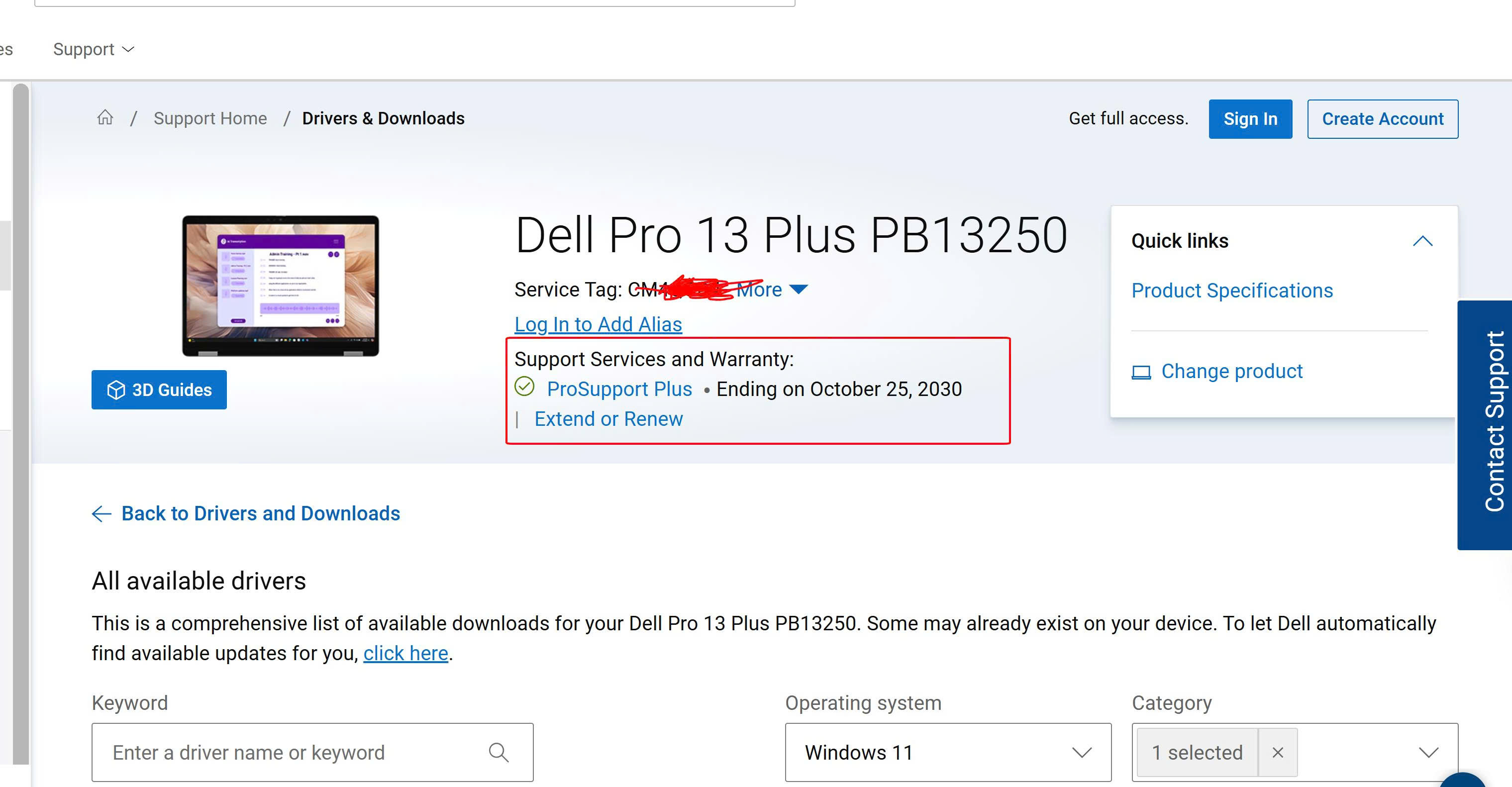 Dell Pro 13 Plus Pb13250