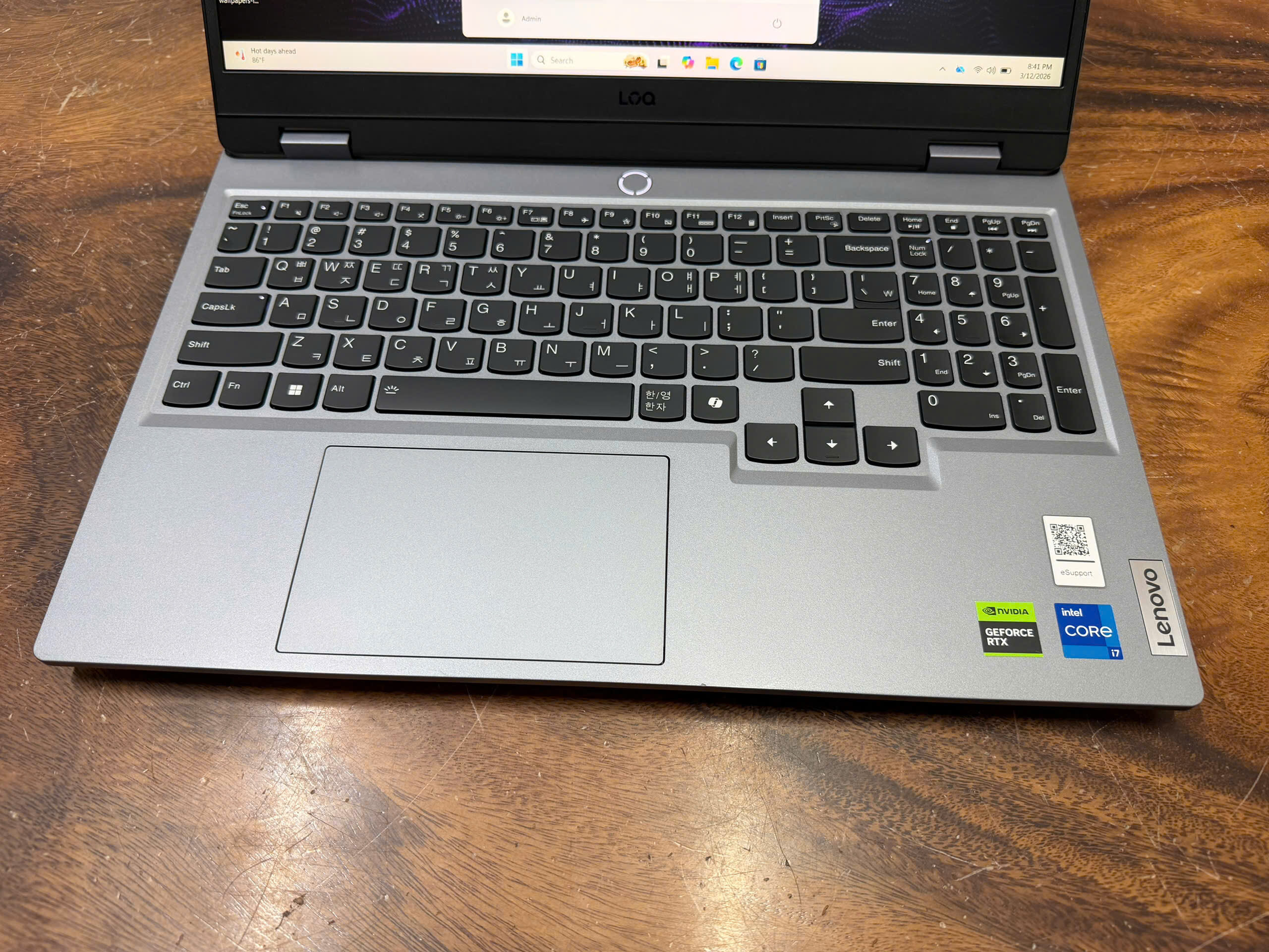 Lenovo Loq 15iax9 3 Rotated