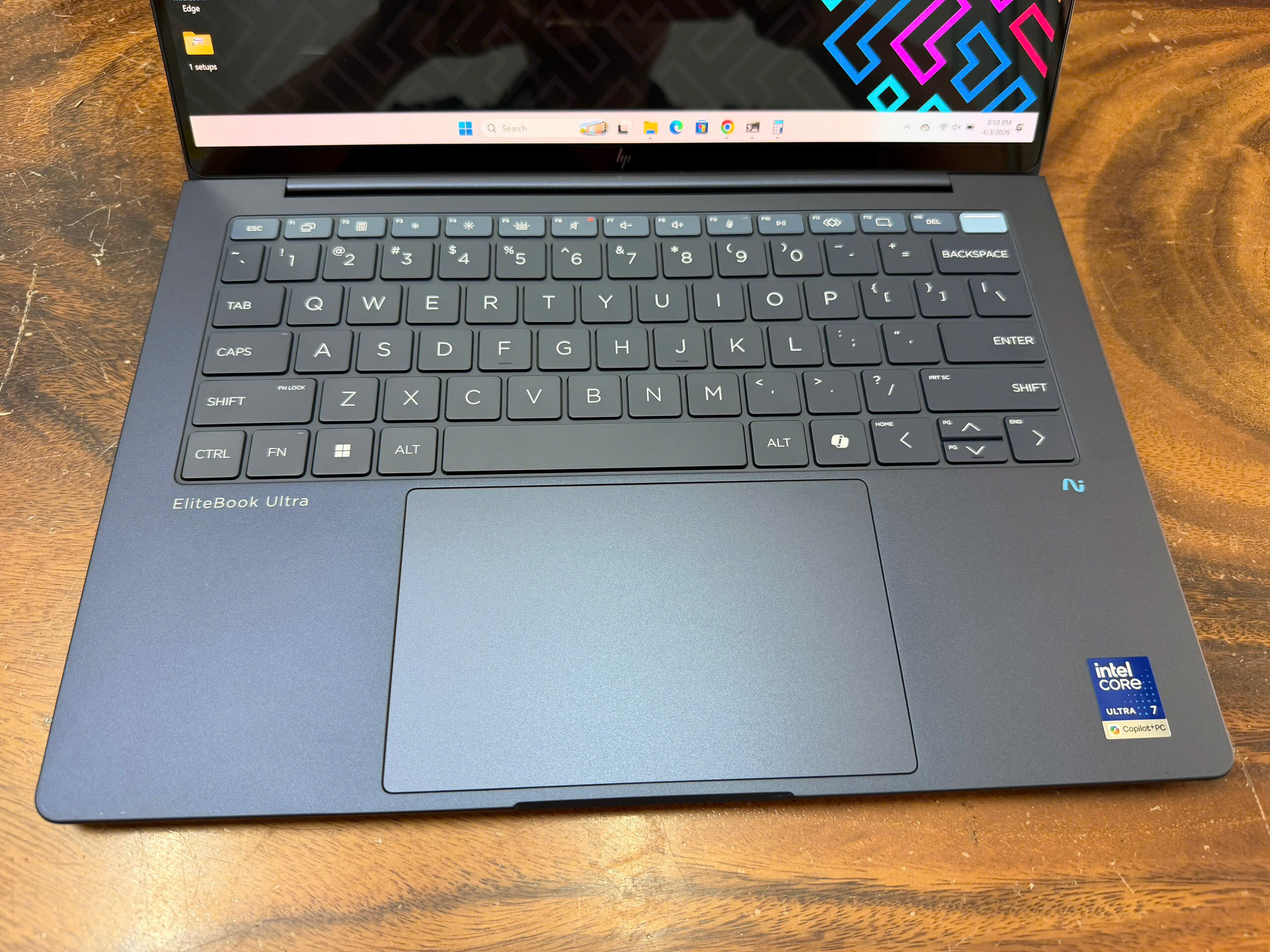 Hp Elitebook Ultra G1i Ai 9 Rotated