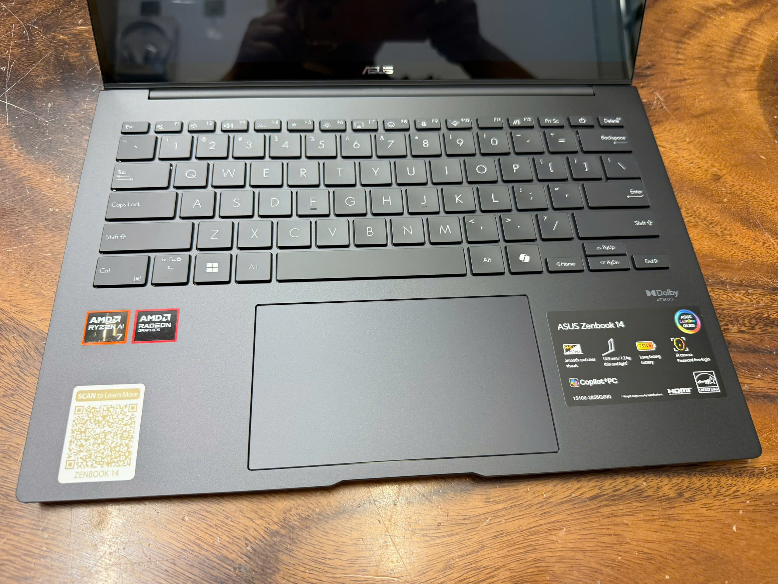 Asus Zenbook 14 Um3406ma 6 Rotated