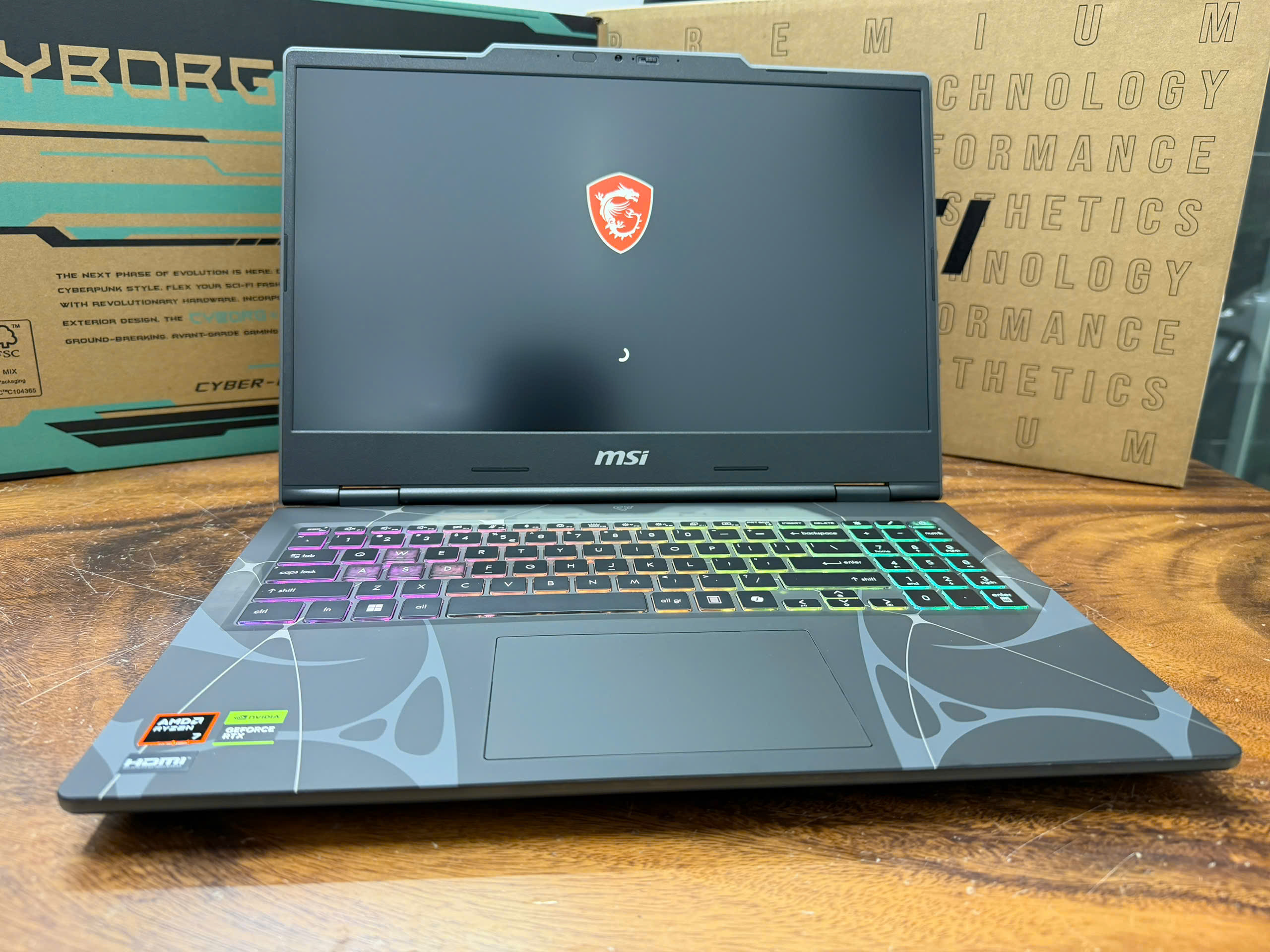 Msi Cyborg 15 Ai New 8
