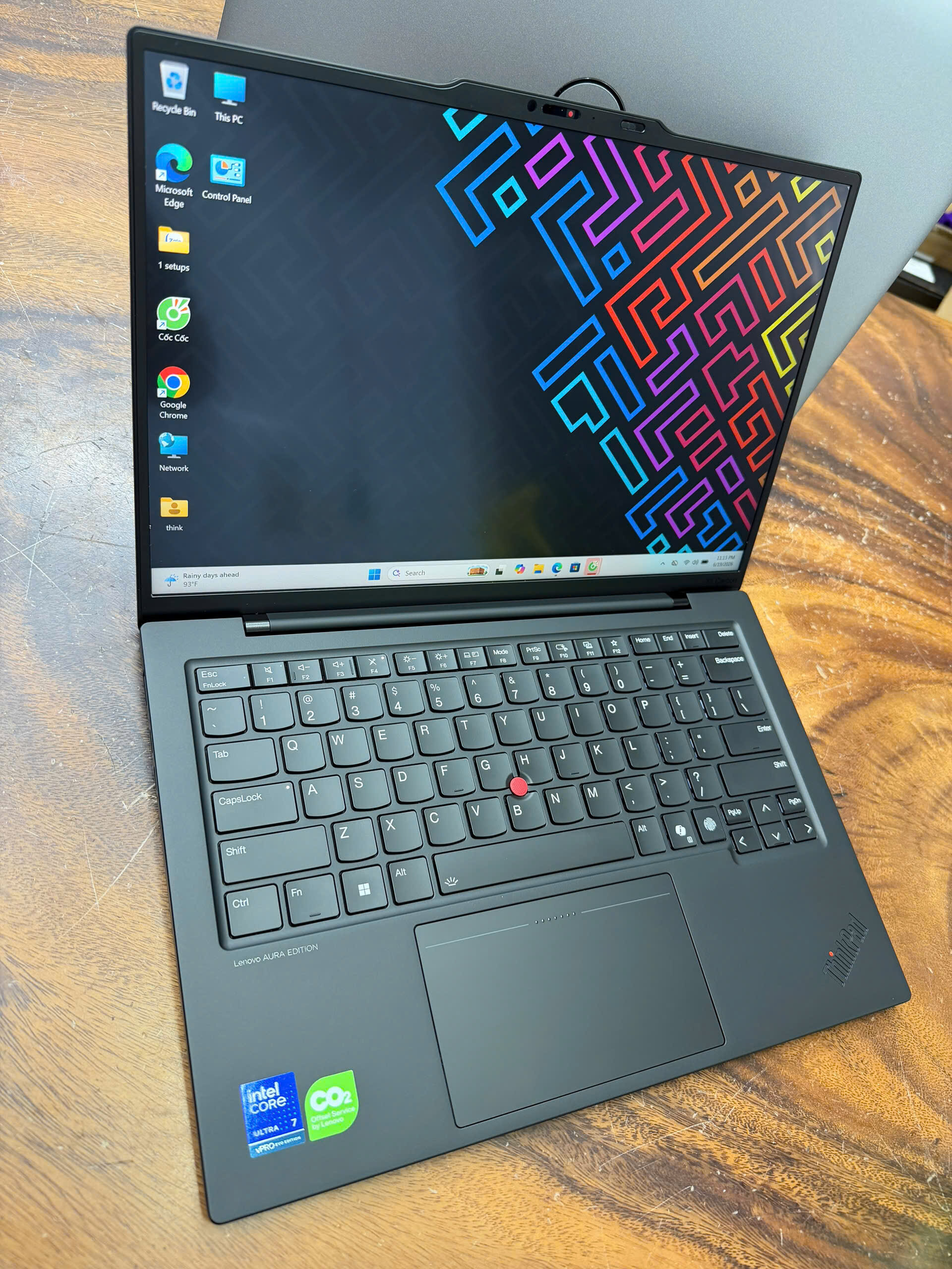 Thinkpad X1 Gen 13 Haptic 3 Rotated