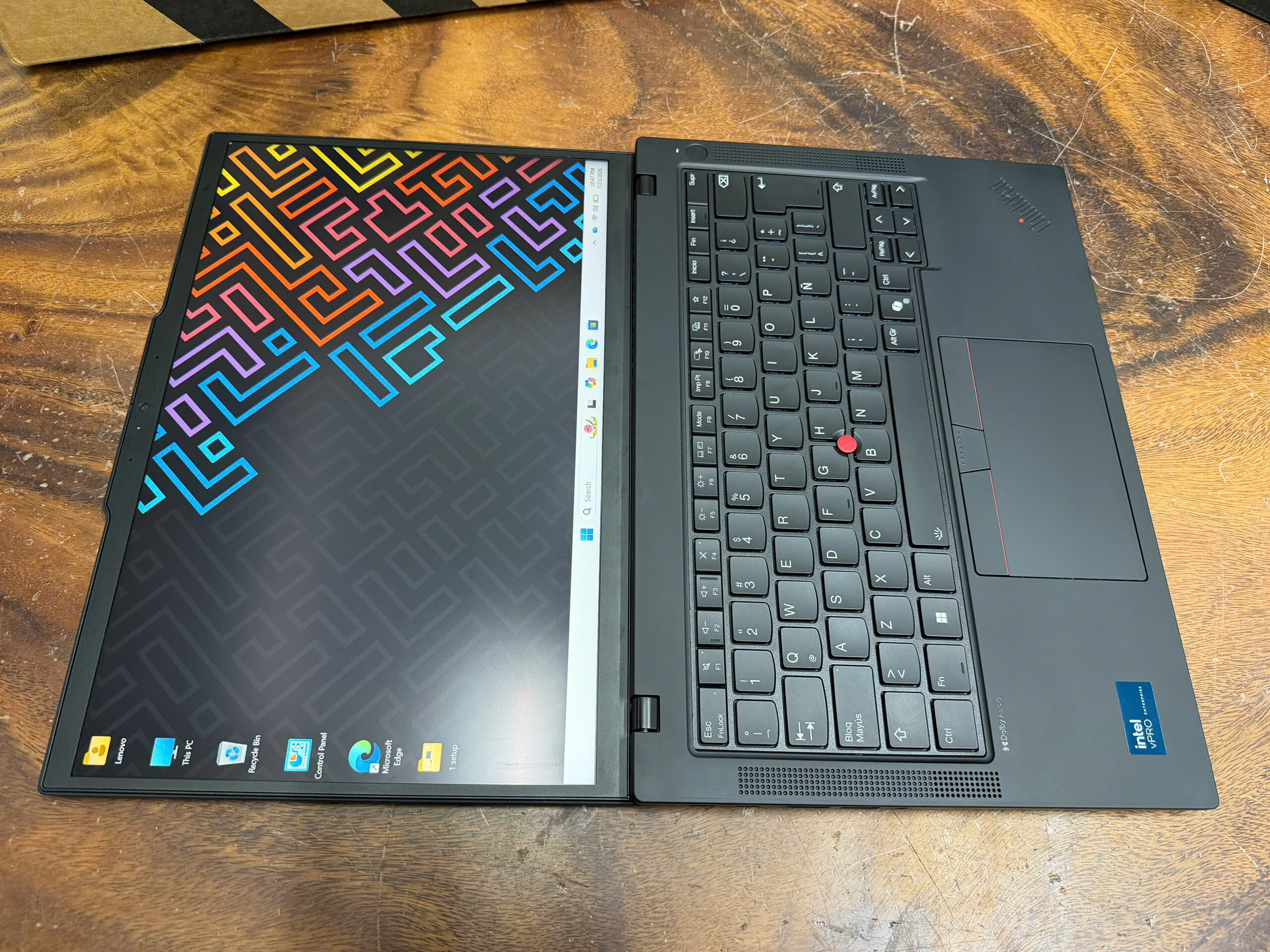 Thinkpad T14 Gen 5 Ultra 5 2 Rotated