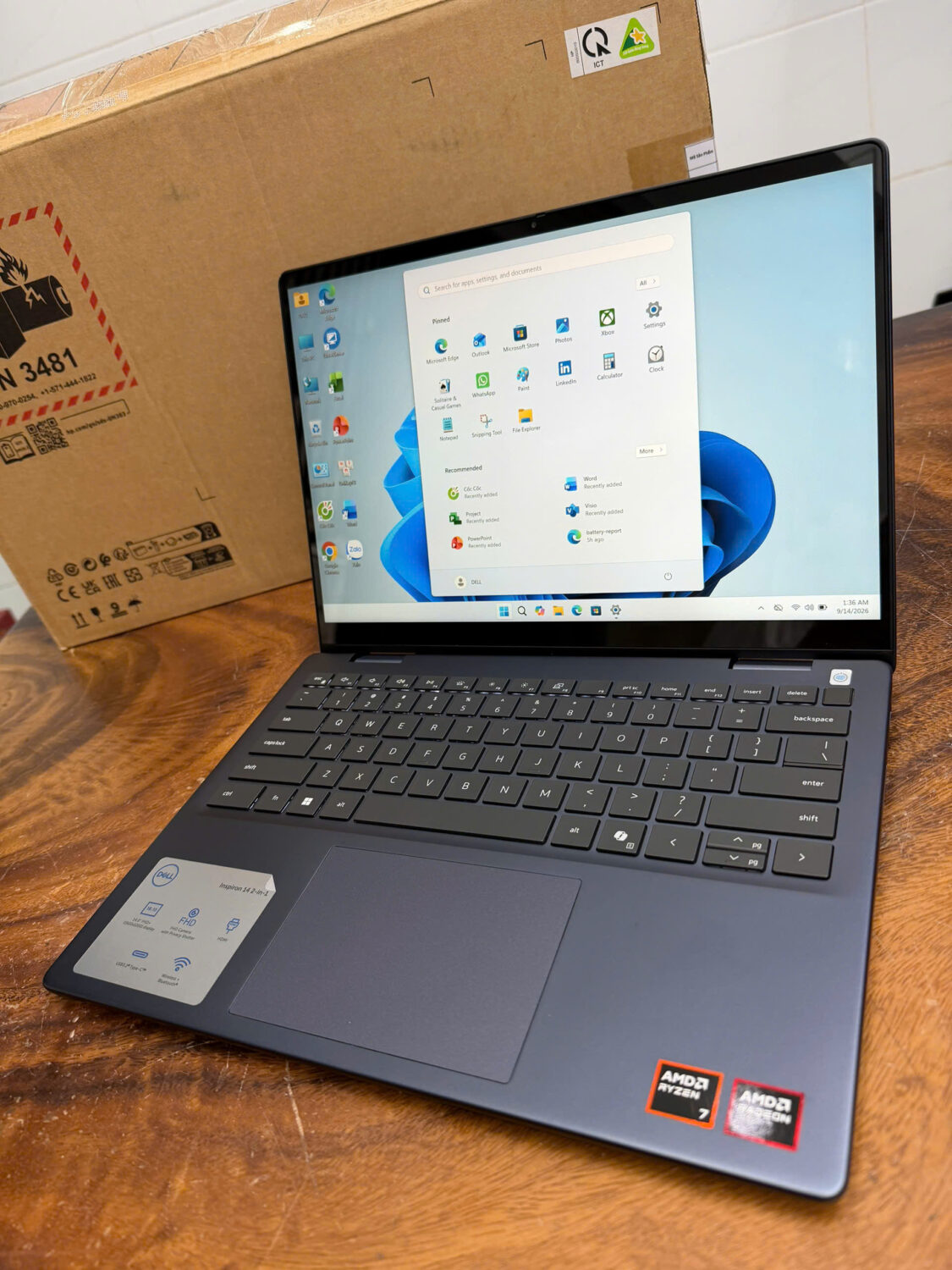 Dell Inspiron 7445 Ryzen 7 5