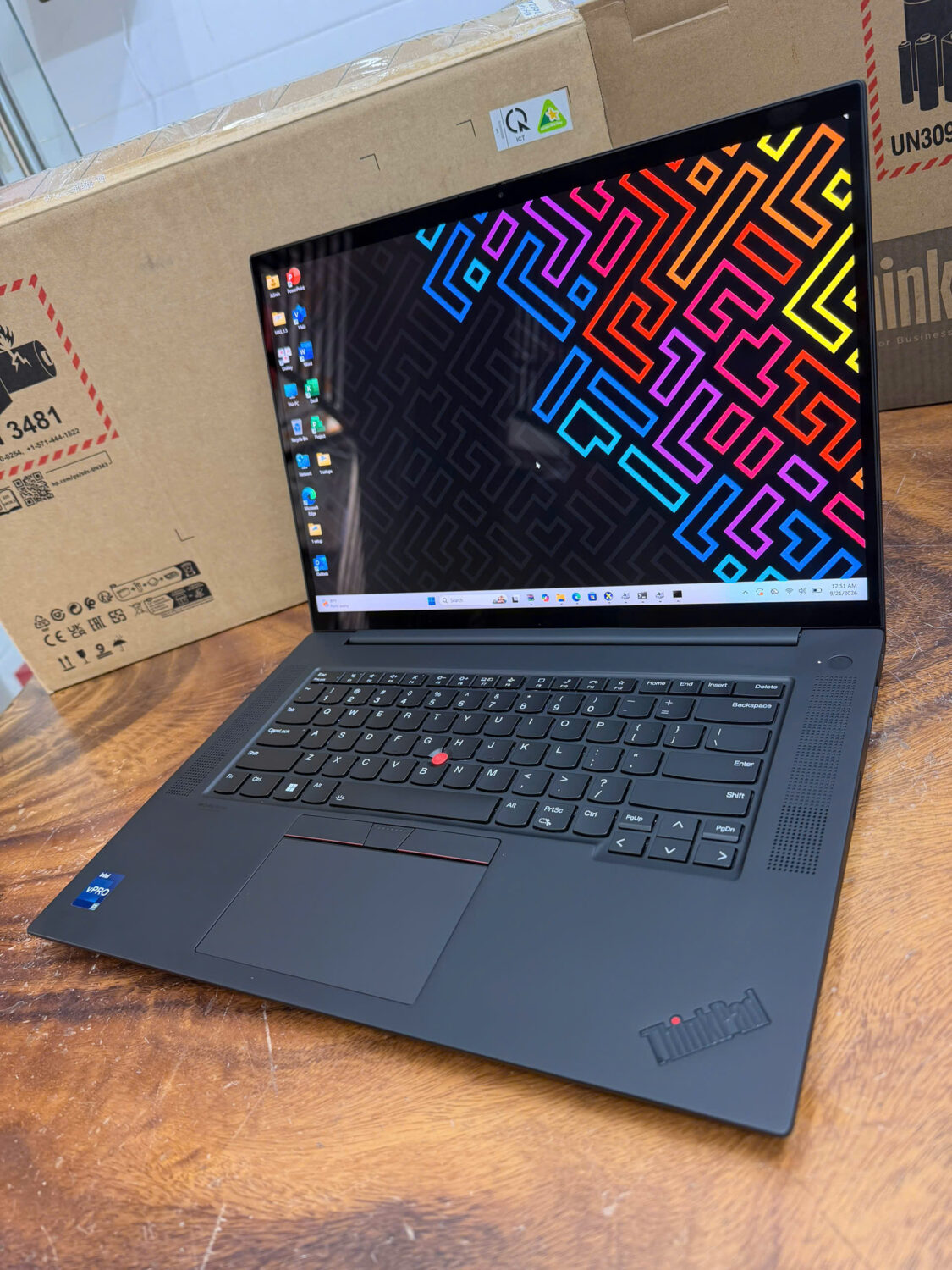 Thinkpad P1 Gen 5 4k 4