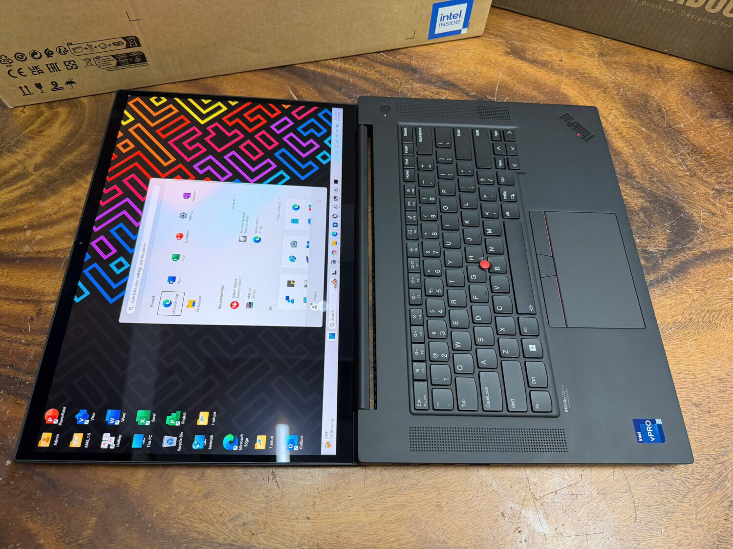 Thinkpad P1 Gen 5 4k 8 Rotated